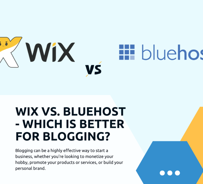 bluehost vs wix