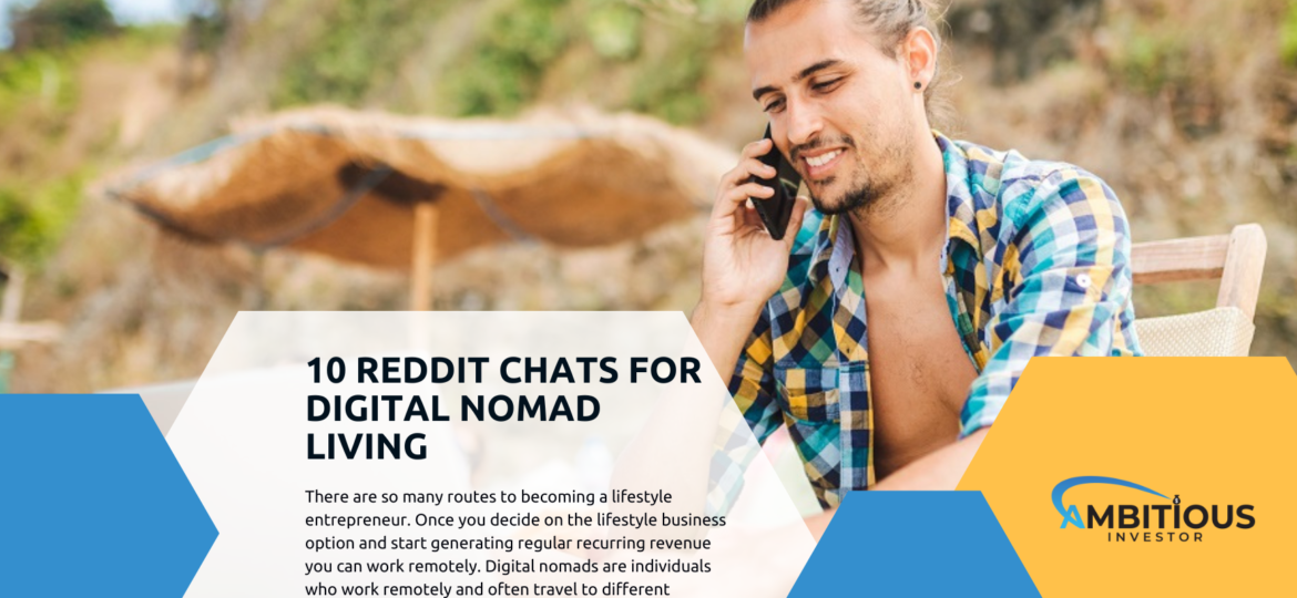 reddit chats for digital nomads